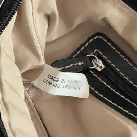 Tignanello black leather shoulder bag - Picture 9 of 9